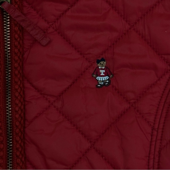 TW Revenue Weenie Girls Embroidered Bear Quilted Jacket Size 160 US 14 - Picture 4 of 7